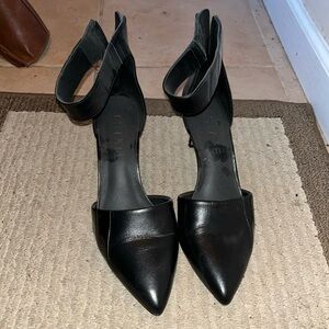1. State Black Leather Heels